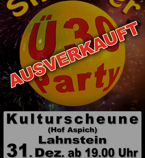 Ü-30 Silvester Party 2024