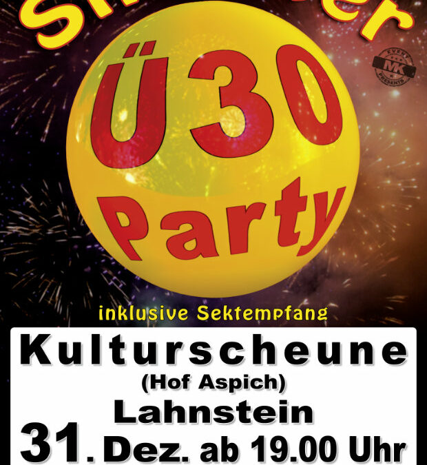 Ü-30 Silvester Party 2022
