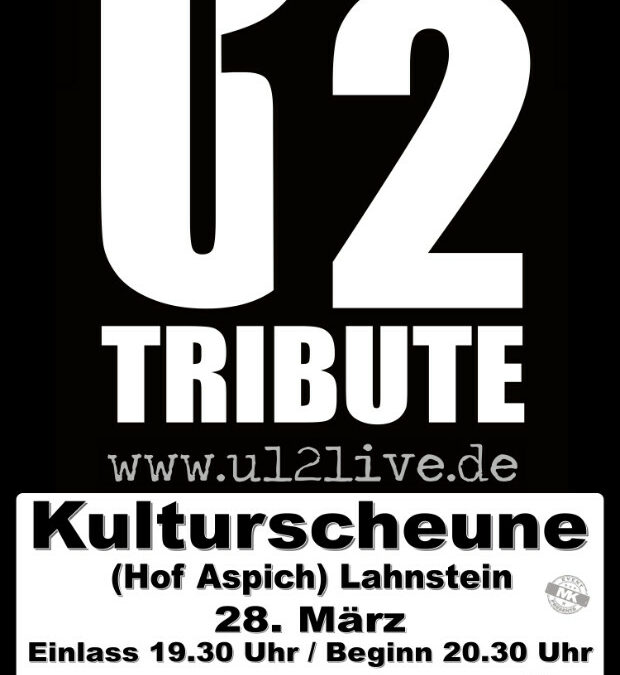 U12 –  Tribute Show to U2