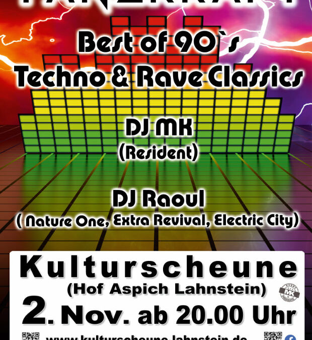 90er Techno & Rave CLASSICS PARTY