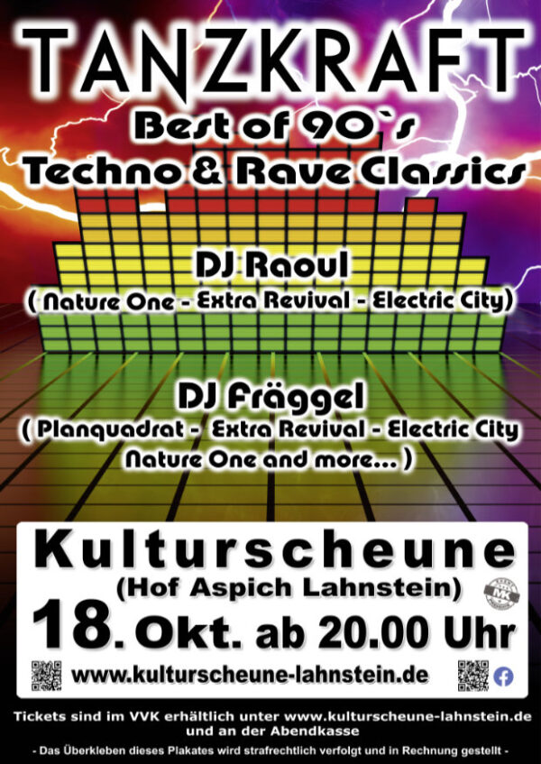 90er Techno & Rave CLASSICS PARTY