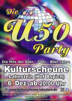 Ü-50 Party „Winter Edition“