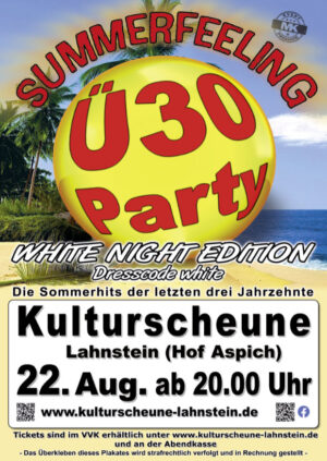 Ü-30 Summerfeeling - „WHITE NIGHT“
